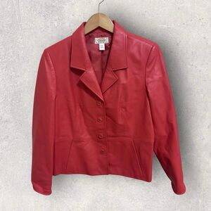 Vintage Talbots leather jacket